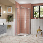 900mm x 900mm Quadrant - Chrome - Image 2