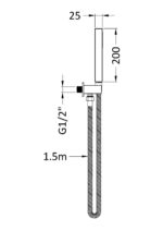 Nuie Outlet Elbow, Parking Bracket, Flex and Handset - Image 2