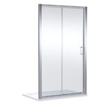 1400mm Sliding Shower Door - Chrome