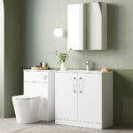 800mm Floor Standing 2 Door Vanity & Basin 2 - Image 3