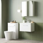600mm Wall Hung 1 Drawer Vanity & Basin 1 - Image 3