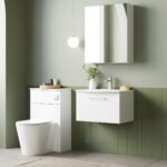 600mm Wall Hung 1 Drawer Vanity & Basin 4 - Image 3