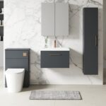 600mm Wall Hung 1 Drawer Vanity & Basin 1 - Image 2