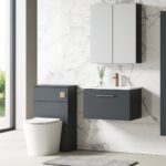 600mm Wall Hung 1 Drawer Vanity & Basin 2 - Image 3