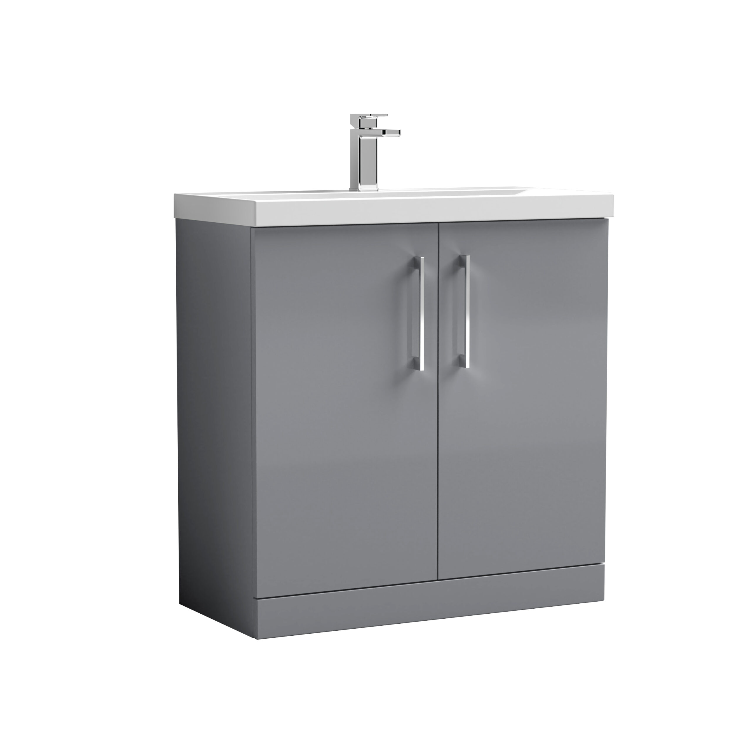 arn2205a_furniture_v1_co.jpg 800mm Floor Standing 2 Door Vanity & Basin 1 - Image 1