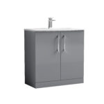 800mm Floor Standing 2 Door Vanity & Basin 4