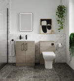 500mm Floor Standing 2 Door Vanity & Basin 1 - Image 2
