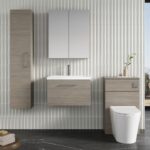 600mm Wall Hung 1 Drawer Vanity & Basin 1 - Image 2