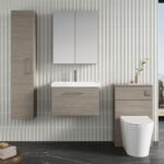 600mm Wall Hung 1 Drawer Vanity & Basin 3 - Image 2