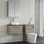 600mm Wall Hung 1 Drawer Vanity & Laminate Top - Image 3
