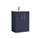 600mm Floor Standing 2-Door Vanity & Basin 4