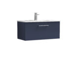 800mm Wall Hung 1-Drawer Vanity & Basin 2