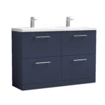 1200mm Floor Standing 4-Drawer Vanity & Double Basin