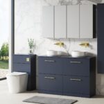 1200mm Floor Standing 4-Drawer Vanity & Worktop - Image 2