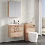 600mm Wall Hung 2-Door Vanity & Basin 2 - Image 3