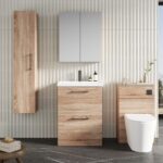 600mm Floor Standing 2-Drawer Vanity & Basin 3 - Image 2
