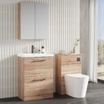 600mm Floor Standing 2-Drawer Vanity & Basin 3 - Image 3