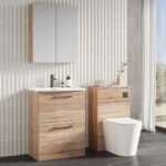 600mm Floor Standing 2-Drawer Vanity & Basin 4 - Image 3