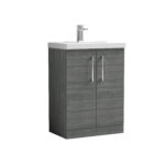 600mm Floor Standing 2 Door Vanity & Basin 3