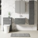 600mm Wall Hung 1 Drawer Vanity & Basin 2 - Image 2