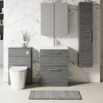 600mm Floor Standing 2 Drawer Vanity & Basin 1 - Image 2