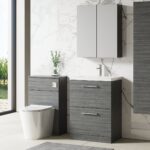 600mm Floor Standing 2 Drawer Vanity & Basin 1 - Image 3
