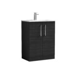 600mm Floor Standing 2 Door Vanity & Basin 2