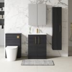 600mm Floor Standing 2 Door Vanity & Basin 2 - Image 2