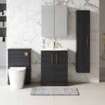 600mm Floor Standing 2 Door Vanity & Basin 4 - Image 2