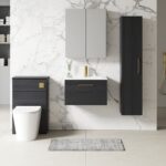 600mm Wall Hung 1 Drawer Vanity & Basin 2 - Image 2