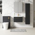 600mm Wall Hung 1 Drawer Vanity & Basin 4 - Image 2