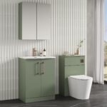 600mm Floor Standing 2 Door Vanity & Basin 4 - Image 3