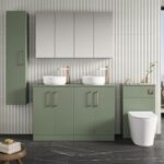 1200mm Floor Standing 4 Door Vanity & Worktop - Image 2