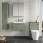 600mm Wall Hung 1 Drawer Vanity & Basin 1 - Image 2