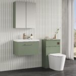 600mm Wall Hung 1 Drawer Vanity & Basin 1 - Image 3