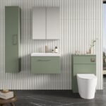 600mm Wall Hung 1 Drawer Vanity & Basin 3 - Image 2