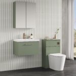 600mm Wall Hung 1 Drawer Vanity & Basin 3 - Image 3