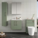 600mm Wall Hung 2 Door Vanity & Basin 2 - Image 2