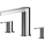 Deck Mounted 3 Tap Hole Bath Filler