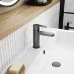 Mono Basin Mixer With Push Button Waste - Image 3