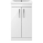 500mm Floor Standing Vanity With Basin 1