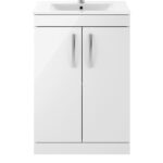 600mm Floor Standing Vanity With Basin 2