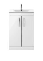 600mm Floor Standing Vanity With Basin 2