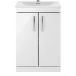 600mm Floor Standing Vanity With Basin 4