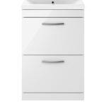 600mm Floor Standing Vanity With Basin 1