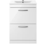 600mm Floor Standing Vanity With Basin 2