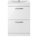 600mm Floor Standing Vanity With Basin 4