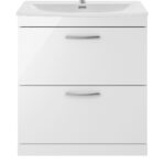 800mm Floor Standing Vanity With Basin 4