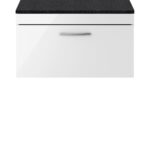 800mm Wall Hung Vanity With Sparkling Black Worktop