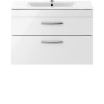 800mm Wall Hung Vanity With Basin 2